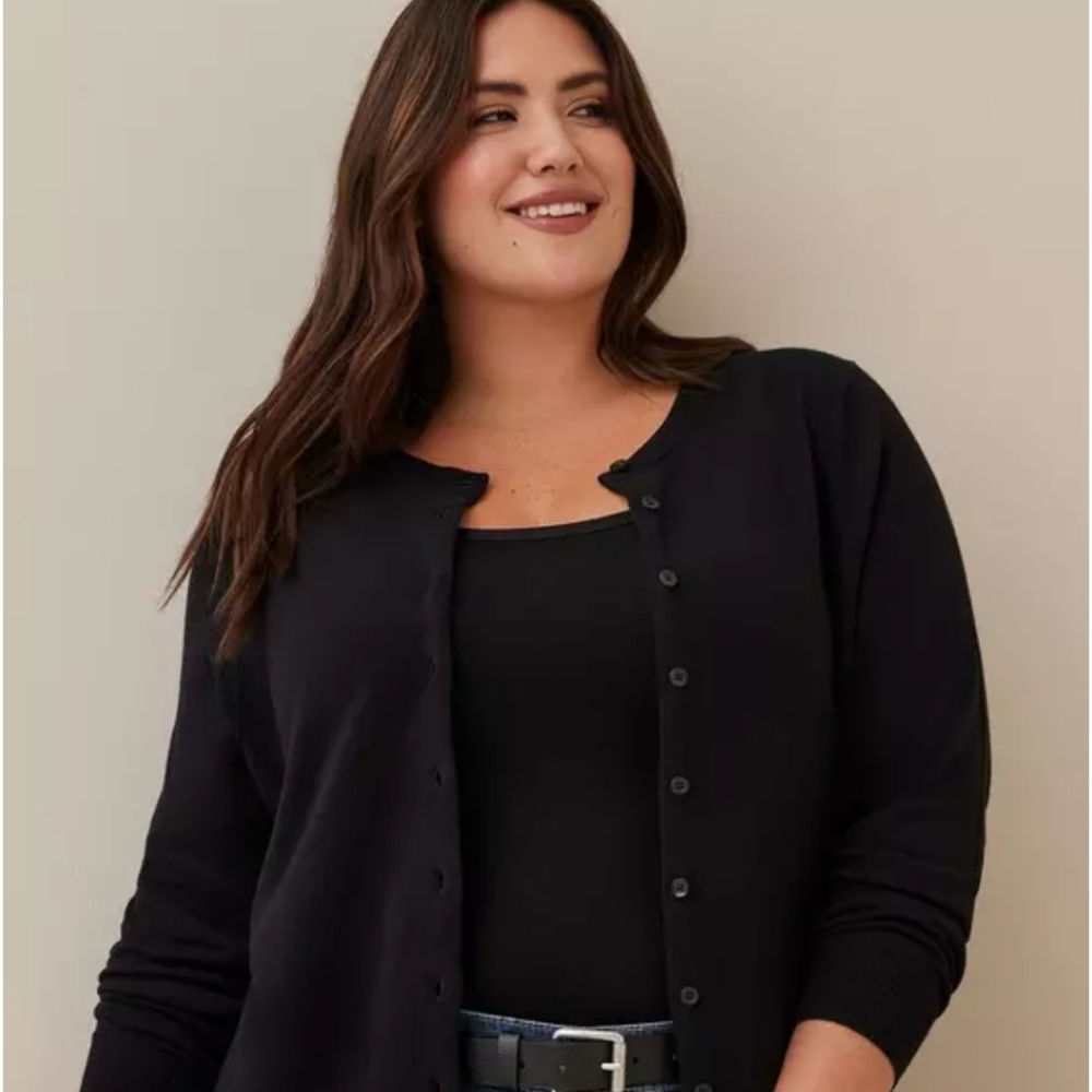 Torrid Black EUC Sz 2X Women's Sweater - Picture 10 of 13